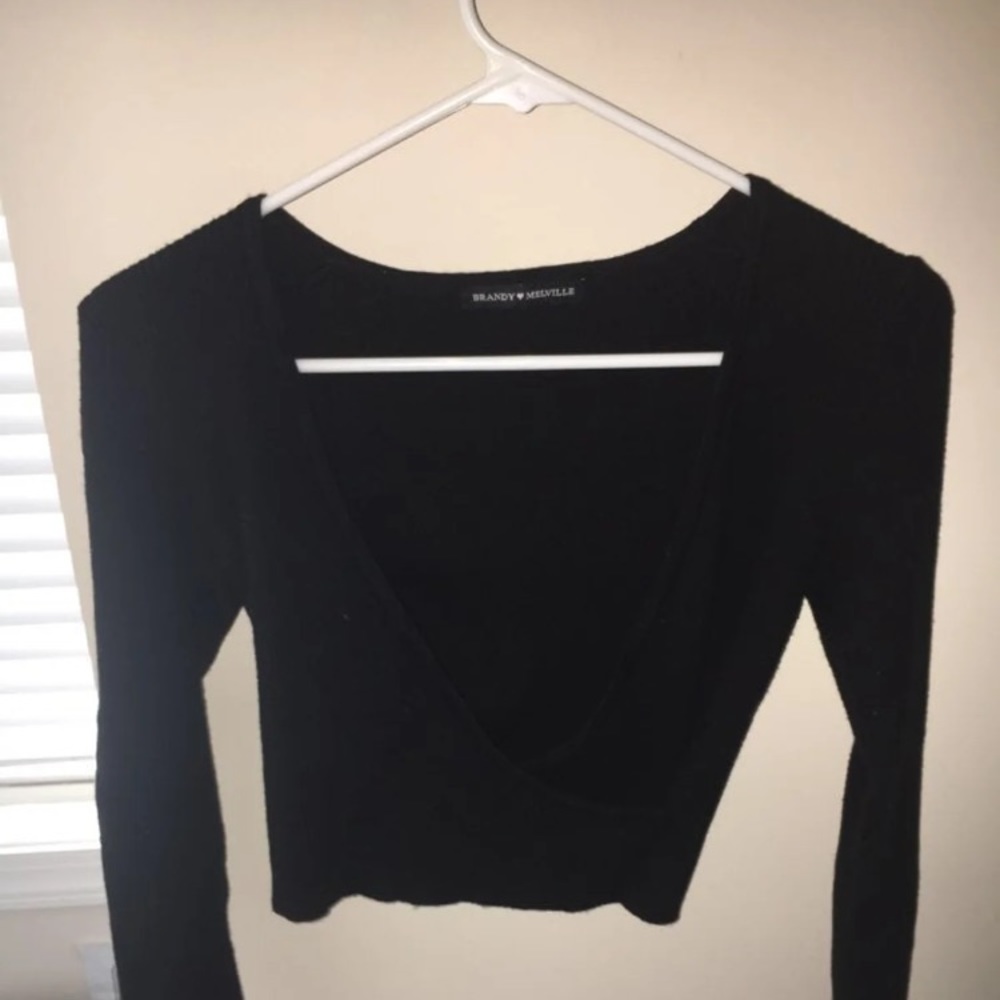 Ribbed long sleeve shirt